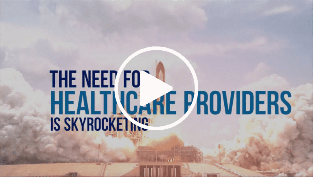 The need for healthcare providers is skyrocketing Video Cover Photo
