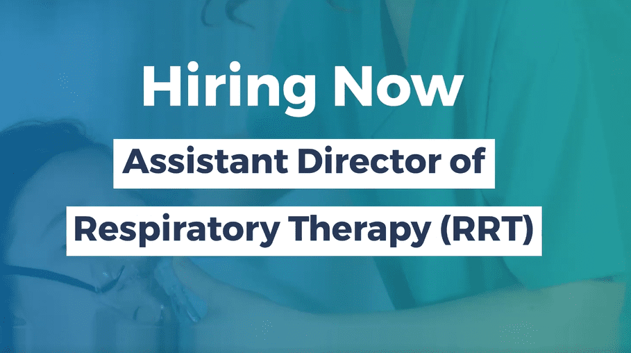 Assistant Director of Respiratory Therapy RRT
