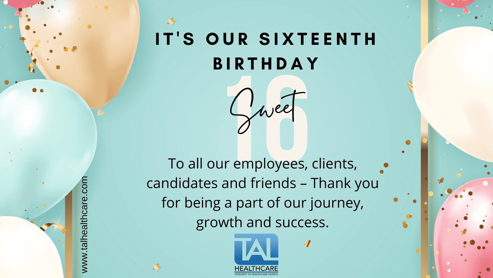 Tal Sixteeth Birthday